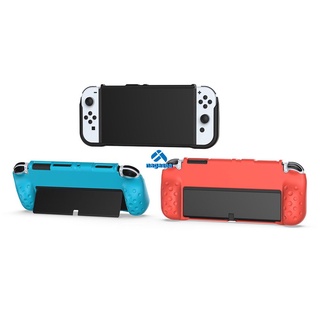 Switch OLED TPU Case Ergonomic Grip Protective Cover Shell Skin For Nintendo Switch OLED Shock-Absorption nagasea (1)