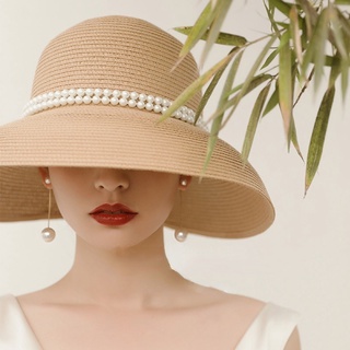 Coreano Verano Sombrero Nuevo Mujer De Sol Plegable Playa Ala Grande Protector Solar