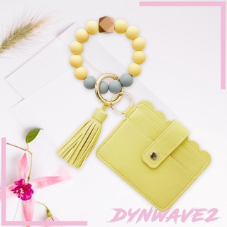 [Dynwave2] cartera de muñeca para mujer, identificación, tarjeta de crédito, pulsera, llaveros (5)