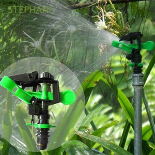 stephani nueva llegada ajustable spray de jardín aspersores giratorios boquilla herramientas rocker sistema de goteo rociador giratorio 360 grados/multicolor