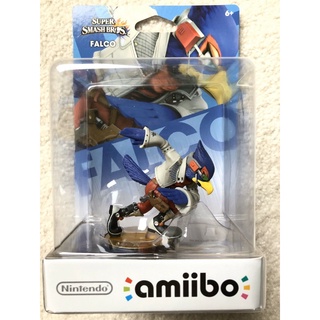 Nintendo Super Smash Bros- Falco Amiibo. 1a Versão Us. nuevo (1)