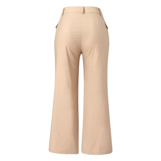 [est] Pantalones casuales De Cintura Alta para mujer/pantalones sueltos/pantalones De Cintura Alta (7)