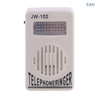 San timbre De teléfono/Amplificador De teléfono con luz intermitente-ligero/campana/Extra pérdida Para colgar en la pared