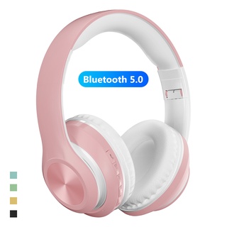 kuaileb P68 Bluetooth 5.0 Foldable Rechargeable Wireless Headset HiFi Sound Headphones