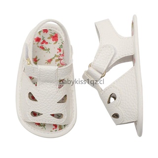 moda hueco zapatos de bebé antideslizante suave suela suela niños sandalia zapatos (5)