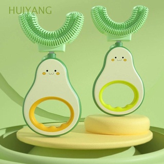 Huiyang cepillo De dientes Para niños De 360 grados De silicón/Para niños/bebés/Multicolorido