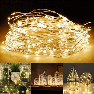 onewsnty 1m/2m/3m/5m led cadena de luces para fiesta boda decoración navidad *venta caliente