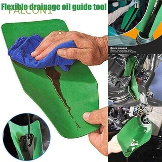 FALCON1 Durable Funnel Tool Flexible Car Accessories Oil Guide Plate Funnel Oil Draining Foldable High Quality Draining Funnel/Multicolor
