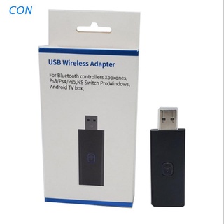 CON Adaptador De Controlador Inalámbrico compatible CON Bluetooth Receptor USB Gamepad Convertidor Para NS Switch Pro , XB One S , PS4/PS5 , Windows