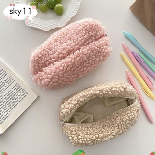 sky nuevo monedero portátil cachemira bolsa de cosméticos lindo de moda lápiz de almacenamiento simple de gran capacidad/multicolor (1)
