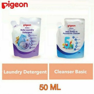 Detergente para ropa de paloma bebé/limpiador de biberones 50 ml recambio