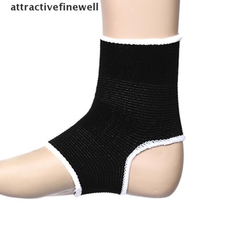 [attractivefinewell] 1pc tobillo pie soporte manga elástica calcetín envoltura manga vendaje soporte