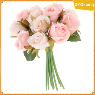 10\\\\\\\\' artificial rosa flor flor guirnalda decoración floral centro de mesa
