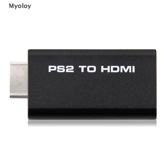 Myoloy HDV-G300 PS2 a HDMI 480i/480p/576i Audio Video convertidor adaptador para PSX PS4 MY