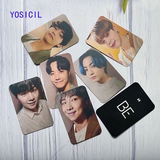 Yosicil 7 Unids/Caja BTS BE Álbum Lomo Tarjeta HD Foto Postal Colección