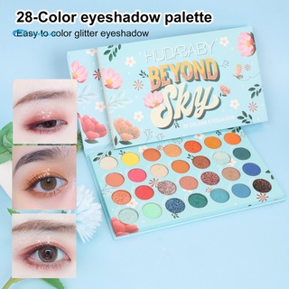 silverware "sombra de ojos placa universal popular fácil de llevar 28 colores glitter sombra de ojos paleta para niña