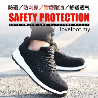 Los Hombres De Trabajo Zapatos De Seguridad De Acero Del Dedo Pie Casual Deportivos anti-Aplastamiento piercing