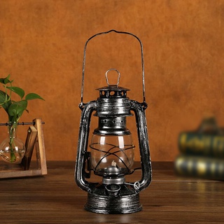 retro queroseno lámpara multi funcional aceite carbón lámpara retro bronce queroseno lámpara (7)