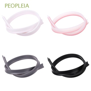 PEOPLEIA Shower Dam Barrier Water Retaining Strip Bathroom Accessories Door Bottom Sealing Strip Water Stopper Flood Barrier Non-slip Bendable Silicone Dry and Wet Separation Shower Dam Self-Adhesive/Multicolor