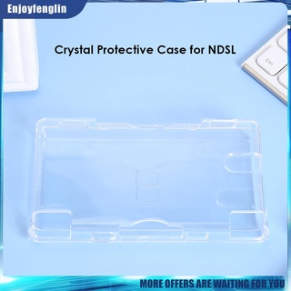 (Enjoyfenglin) Funda protectora transparente rígida para consola Nintendo DS Lite