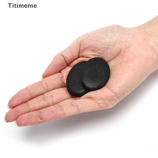 Titimeme 12 piezas piedras/piedras De masaje De 3x4cm Para masaje con energía Natural/juego De masaje