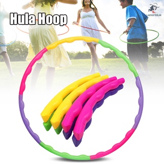 niños hula hoop desmontable kindergarten color fitness anillo de gimnasia material plástico onda hula hoop para niños niñas (1)