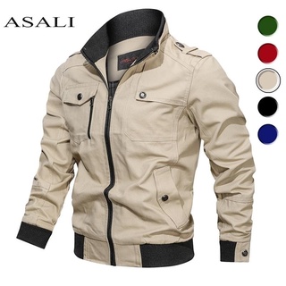 2021 militar chaqueta de los hombres primavera otoño algodón cortavientos piloto abrigo ejército de los hombres bombardero chaquetas de carga de vuelo chaqueta de ropa masculina