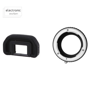 Ocular de plástico envuelto de goma negra EB para Canon EOS 60Da 6D 5DII y lente Nikon a cámara Fujifilm X-Mount (1)
