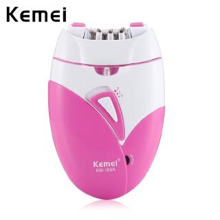 Kemei mujer depiladora recargable máquina de depilación eléctrica afeitadora