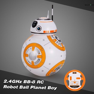 juguete bb-8 robot 2.4ghz rc con control remoto de planeta/niño con sonido/star wars