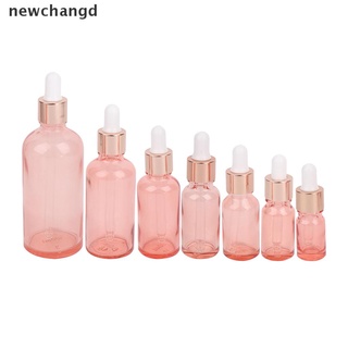 [nuevo] 5-100 ml tubos de vidrio gotero botellas de aceite esencial pipeta botellas recargables
