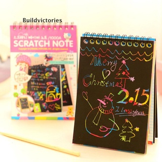 Bdvs cartón creativo DIY dibujar notas de boceto para niños juguete cuaderno suministros escolares mi