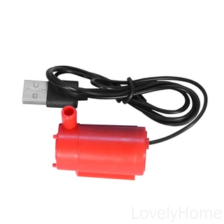 Bomba Sumergida USB Mini De Succión De Acuario Plástico Silencio Fuente De Agua Sumergible LovelyHome (2)