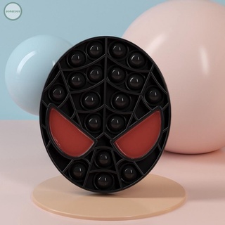 Push Pop It Fidget juguete burbuja alivio del estrés bola juguete colorido Spiderman juguetes