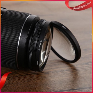 (RotatingMoment) 58 mm Macro Close Up lente Kit de filtro +1 +2 +4 +10 para Canon EOS 650D 600D 18