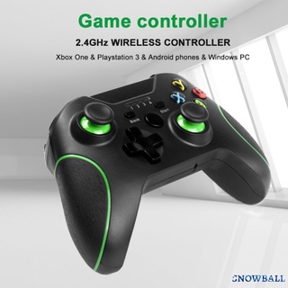 2.4G Inalámbrico Controlador De Juego Joystick Para Xbox One Para PS3/Android Teléfono Inteligente Gamepad Para Win PC 7/8/10 Bola De Nieve