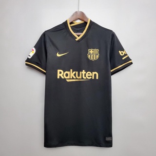 Camiseta de fútbol 2020-2021 Barcelona visitante camiseta de fútbol Messi (here465.br)