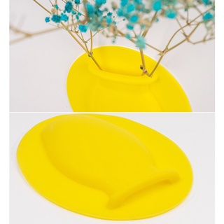 yzz magic - jarrón adhesivo de silicona para colgar en la pared, decoración del hogar (6)