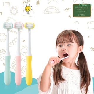 Shuailu cepillo De dientes/Higiene bucal De limpieza De dientes De 2-12 años/cepillo De dientes en forma De U/multicolor