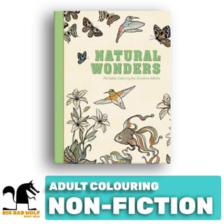 (nuevo) Libro para colorear maravillas naturales libro para colorear BBW