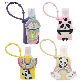 Failkvfv Cute Funny Animal Silicone Hand Sanitizer Pocketable Holder With Empty Bottle CL
