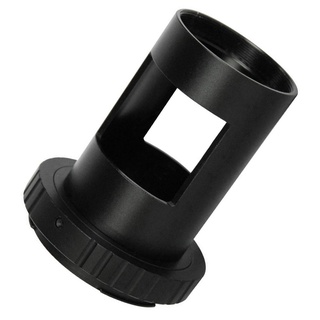 tubo adaptador de extensión de telescopio de metal, adaptador t-mount t2 m42x0.75 rosca para accesorios de cámara dslr
