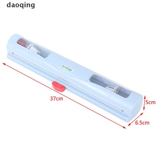 [daoqing] dispensador de envoltura de alimentos cortador de papel de aluminio sellado dispensador de envoltura cortador titular de almacenamiento.