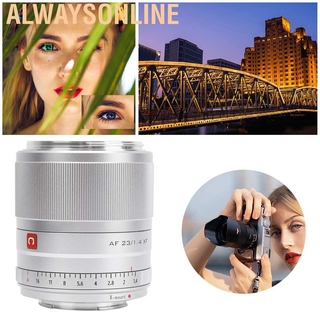 Alwaysonline VILTROX - lente de apertura grande (23 mm F, diseño automático, para montaje en FX, Fuji X‐T4/T3/H1/T30) (3)