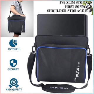 Game Console Storage Bag Shoulder Bag Shock Proof Waterproof Travel Hand Bag for PS4 Slim Console Accessories Carry Bag