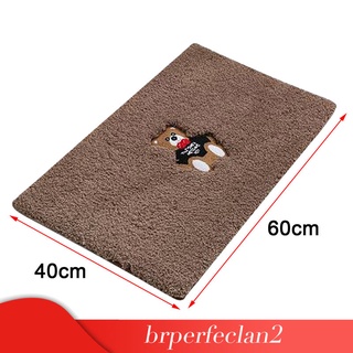 Brper2 alfombra absorbente lavable Para baño/baño/ducha (4)