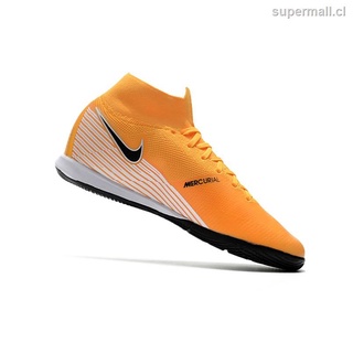 ◐✱◈Nike Mercurial Superfly 7 Elite MDS IC men's knitting futsal shoes,indoor football shoes, size 39-45 free shipping