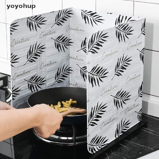 yoyohup - pantallas de salpicaduras de aceite de cocina, placa de aluminio, estufa de gas, a prueba de salpicaduras cl