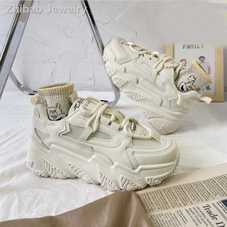 ✴☁Fried Street Daddy Shoes Female Ins Trend Fall 2021 New Super Fire Increased Sports Shoes Summer Net Red Female Shoes