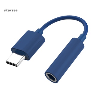 starsea Mini Audio Adapter Cable Type-C to 3.5mm AUX Headphone Converter Universal for Mobile Phone (6)